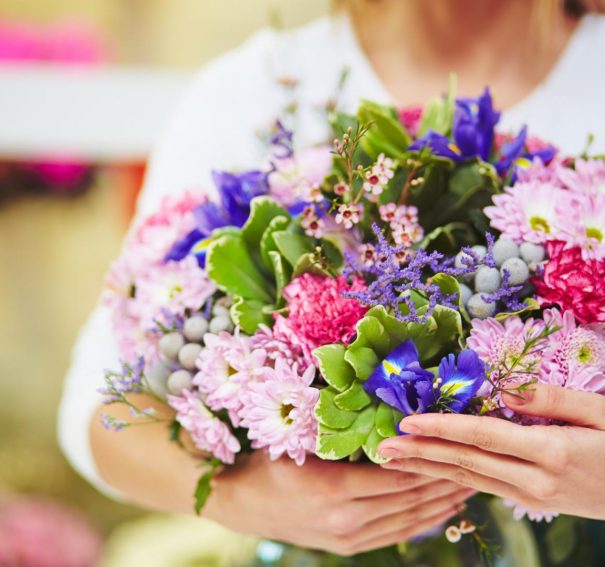 Sending The Flowers To Somebody Special