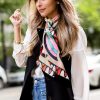 Sleek And Chic Ways To Wear Your Scarf